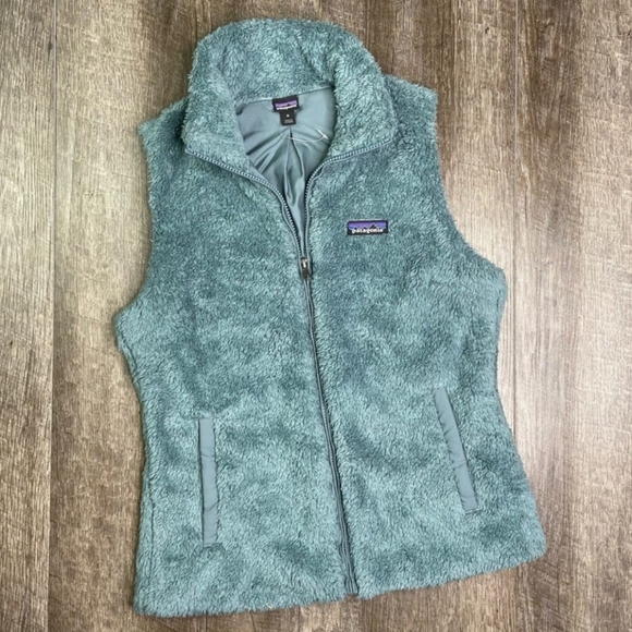 Patagonia Dusty Blue Los Gatos Vest Womens Size XL - Picture 3 of 6